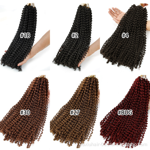 Synthetic Kinky Twist Ombre Twist Crochet Braid Hair Extension Spring Twist Hair